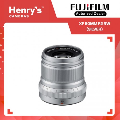Fujinon XF 50mm F2 RW (Silver)